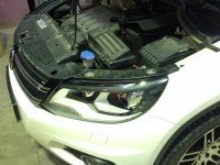 Установка Предпускового подогревателя WEBASTO Thermo Top EVO 5 автомобиль Volkswagen tiguan
