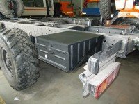 Установка инструментального ящика на шасси автомобиля КамАЗ